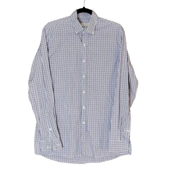 MICHAEL KORS Buttoned Long Sleeve Shirt Men’s 15.5 34/35 - Picture 1 of 5